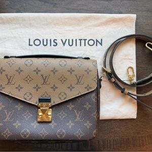 Louis Vuitton Métis Pochette Reverse Monogram Crossbody Bag